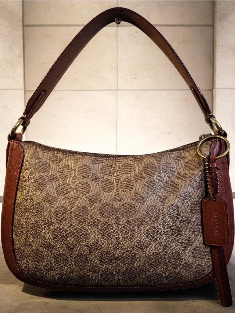 Coach Signature Sutton Crossbody Shoulder Bag